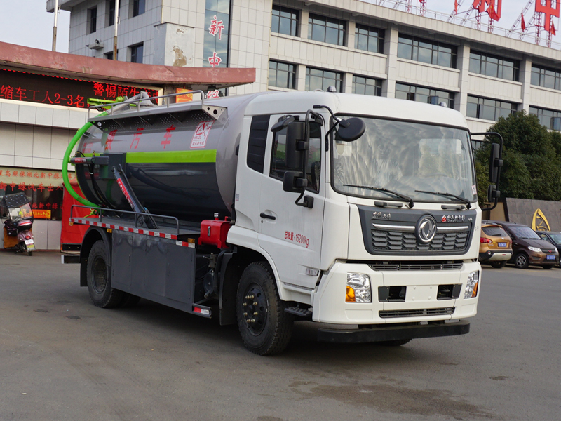 中潔牌XZL5166GXW6型吸污車